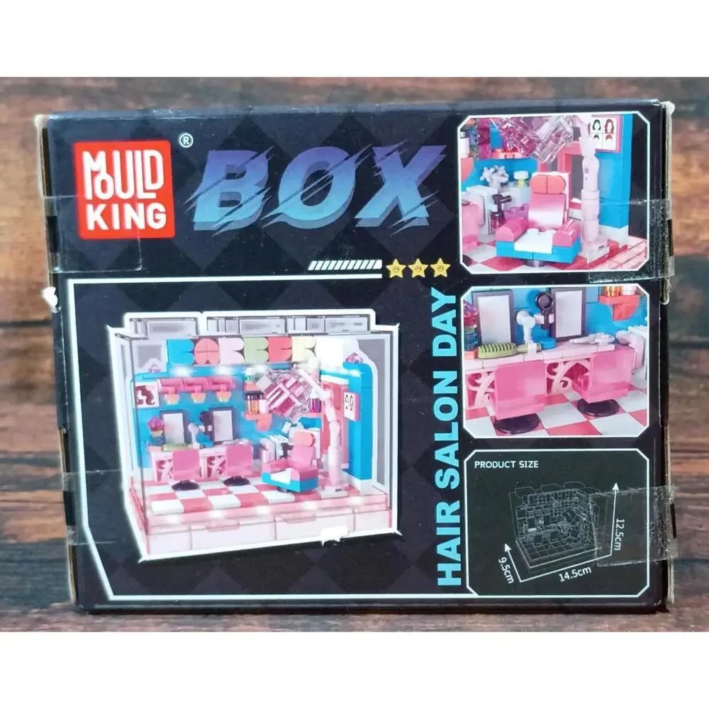 Mould King Creative Idea Hair Salon Day‎ Building Toy Set